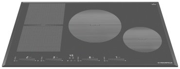 Варочная поверхность MAUNFELD CVI804SFDGR серый купить,488371