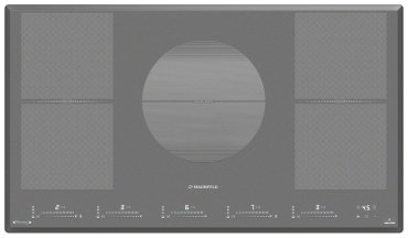 Варочная поверхность MAUNFELD CVI905SFLGR Inverter серый