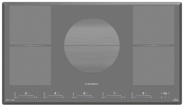 Варочная поверхность MAUNFELD CVI905SFLGR Inverter серый