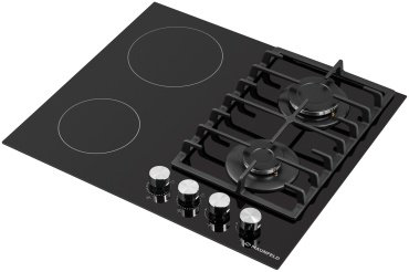 Варочная поверхность MAUNFELD EEHG.642VC.3CB/KG черный купить,NaN