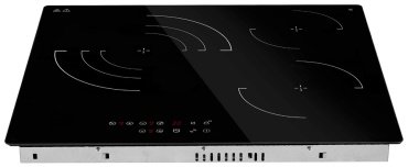 Варочная поверхность MAUNFELD CVCE593TBK черный купить,0