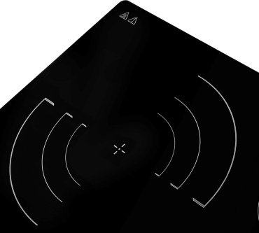 Варочная поверхность MAUNFELD CVCE593TBK черный купить,0