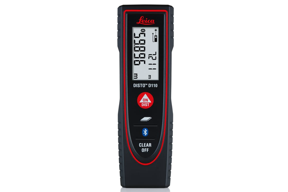 Лазерный дальномер Leica Disto D110 808088 черный - ForteMarket Лазерный дальномер Leica Disto D110 808088 черный купить,92072