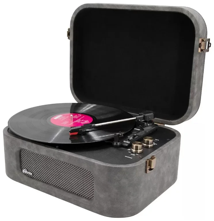 Виниловый проигрыватель RITMIX LP-190B Grey