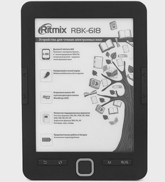 Электронная книга Ritmix RBK-618 черная