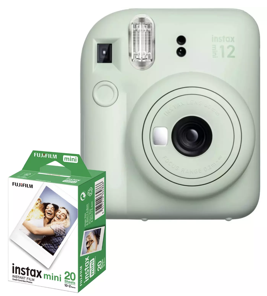 Фотокамера моментальной печати Fujifilm instax mini 12 Mint Green + подарок купить,NaN