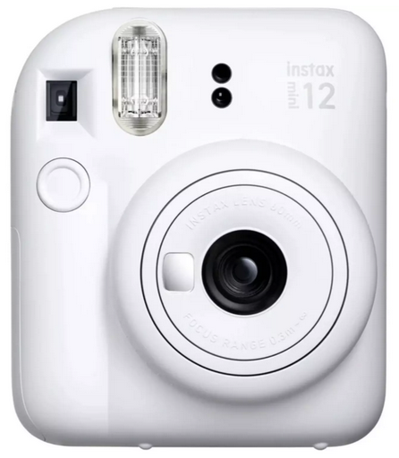 Фотоаппарат моментальной печати Fujifilm Instax mini 12 Bundle Clear Case + L10PK Clay White