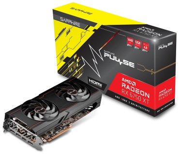 Видеокарта Sapphire Radeon RX 6750 XT Pulse Gaming OC 11318-03-20G 12 ГБ - ForteMarket Видеокарта Sapphire Radeon RX 6750 XT Pulse Gaming OC 11318-03-20G 12 ГБ купить,0