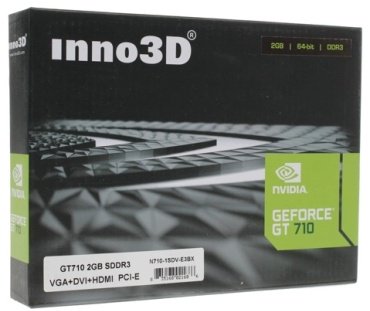 Видеокарта Inno3D GT 710 N710-1SDV-E3BX 2 Гб - ForteMarket Видеокарта Inno3D GT 710 N710-1SDV-E3BX 2 Гб купить,0