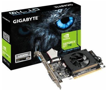 Видеокарта GIGABYTE GeForce GT 710 GV-N710D3-2GL 2GB купить,0