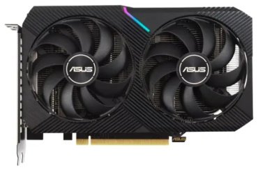 Видеокарта ASUS RTX 3050 DUAL-RTX3050-O8G 8 ГБ - ForteMarket Видеокарта ASUS RTX 3050 DUAL-RTX3050-O8G 8 ГБ купить,0
