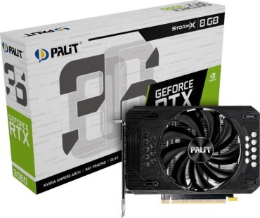 Видеокарта Palit GeForce RTX 3060 StormX NE63060019P1-190AF 8 ГБ - ForteMarket Видеокарта Palit GeForce RTX 3060 StormX NE63060019P1-190AF 8 ГБ купить,0