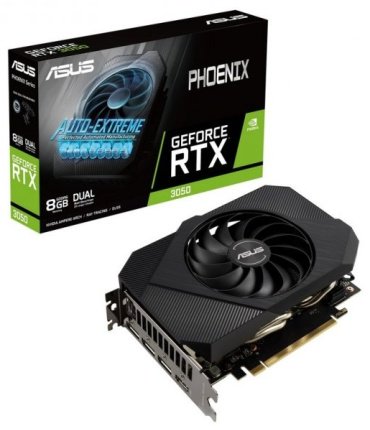 Видеокарта ASUS Phoenix GeForce RTX 3050 PH-RTX3050-8G 8 ГБ - ForteMarket Видеокарта ASUS Phoenix GeForce RTX 3050 PH-RTX3050-8G 8 ГБ купить,0