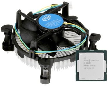 Процессор Intel Core i3-10100 BOX купить,0