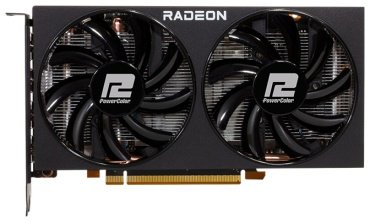 Видеокарта PowerColor AMD Radeon RX 6600 Fighter AXRX 6600 8GBD6-3DH 8 ГБ
