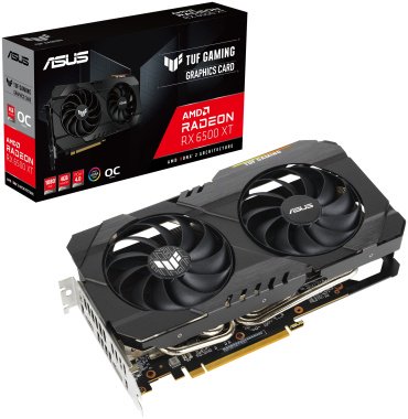Видеокарта ASUS TUF Gaming Radeon RX 6500 XT OC 4 ГБ - ForteMarket Видеокарта ASUS TUF Gaming Radeon RX 6500 XT OC 4 ГБ купить,0