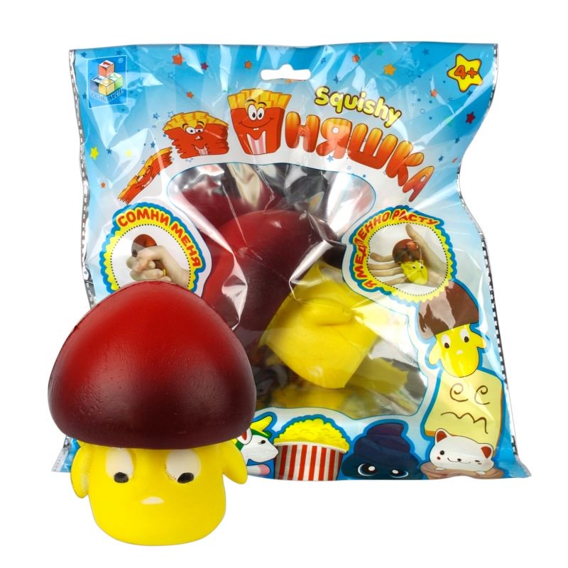 Сквиши 1toy Мммняшка Squishy Гриб купить,NaN