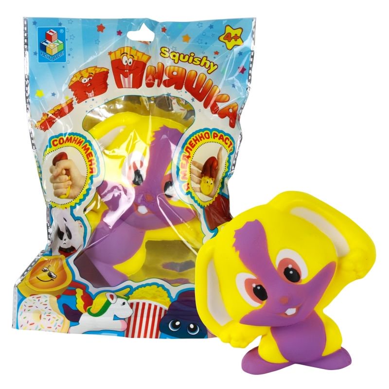 Сквиши 1toy Мммняшка Squishy Зайчик купить,NaN