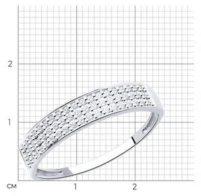 Кольцо Sokolov 1011545-3 18.5р 1.31гр купить,NaN