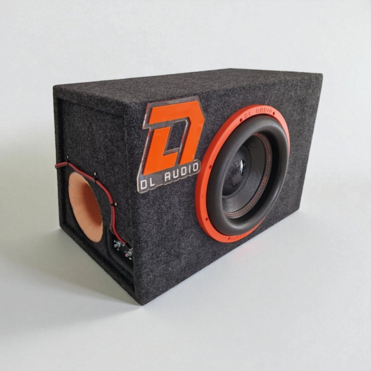  Сабвуфер DL Audio Piranha 12 v2 в корпусе с усилителем DL Audio купить,105298