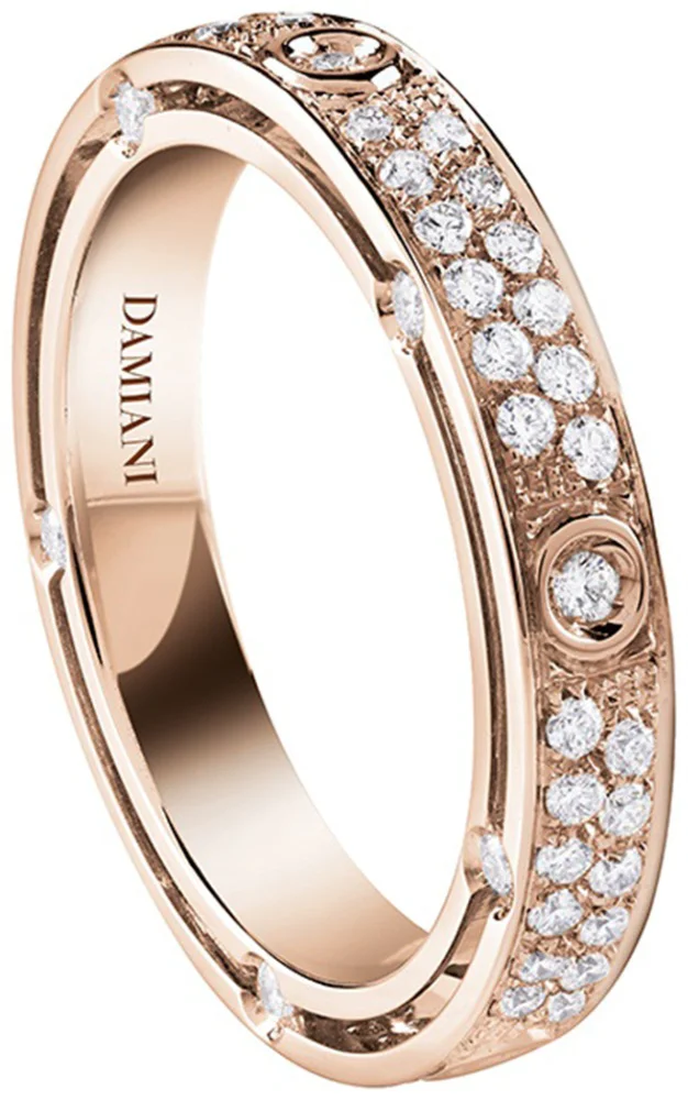 Кольцо Damiani 12355 д 13р 3,3гр 0,645ct. купить,2300000