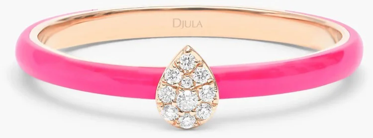 Кольцо Djula 1304 djula 17р 1,27гр 0,05ct. купить,312800