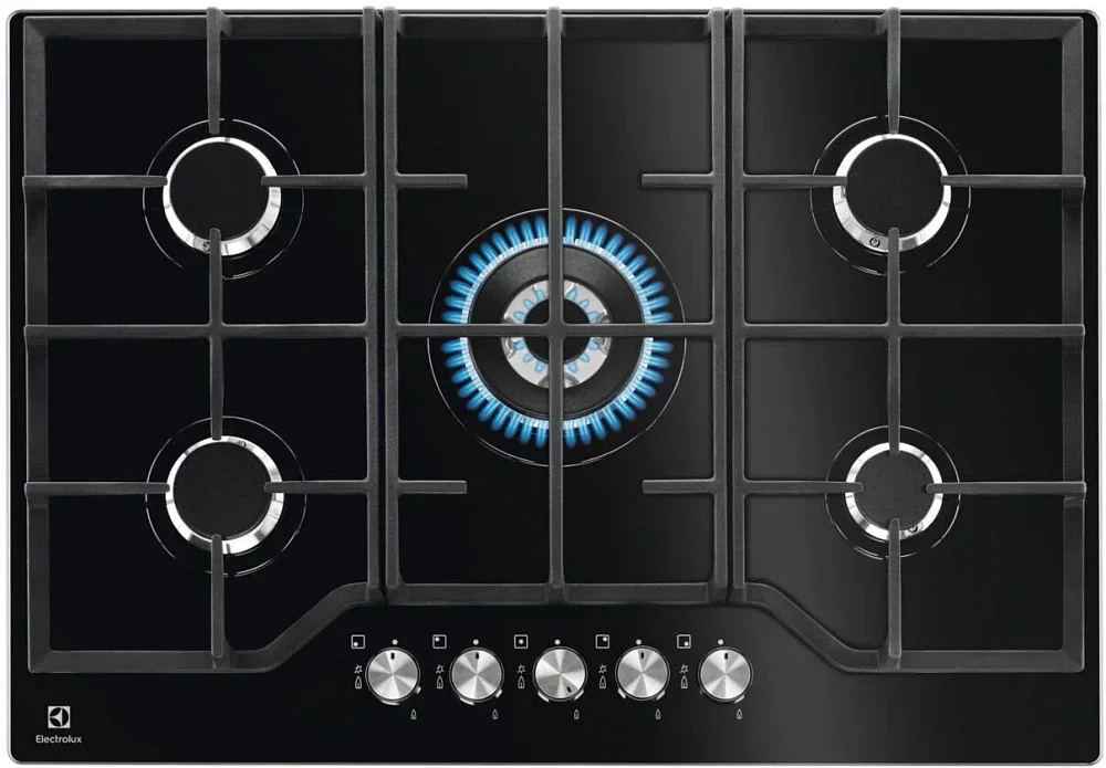 Газовая варочная поверхность Electrolux KGG75362K черная