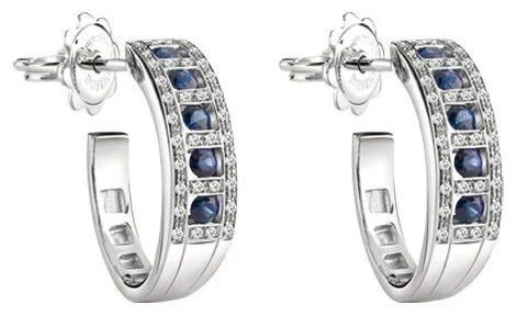 Серьги Damiani 12617&nbsp;д 7,0гр 0,204ct 0,45ct. купить,NaN