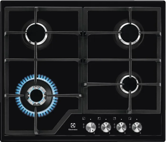 Газовая варочная поверхность Electrolux EGS6436K черная