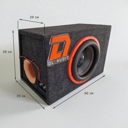  Сабвуфер DL Audio Piranha 12 v2 в корпусе с усилителем DL Audio