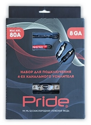PRIDE комплект для подключения 4ех канального усилителя PRIDE 8GA