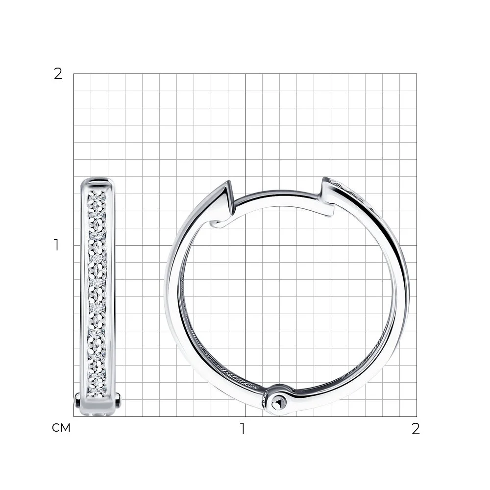 Серьги Sokolov A1022151-3 1,45гр. купить,337000