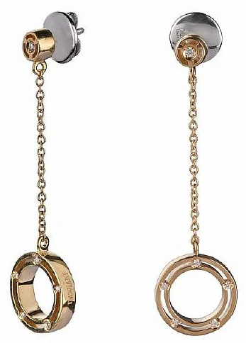 Серьги Damiani 13830&nbsp;д 7,5гр 0,07ct. купить,1605000
