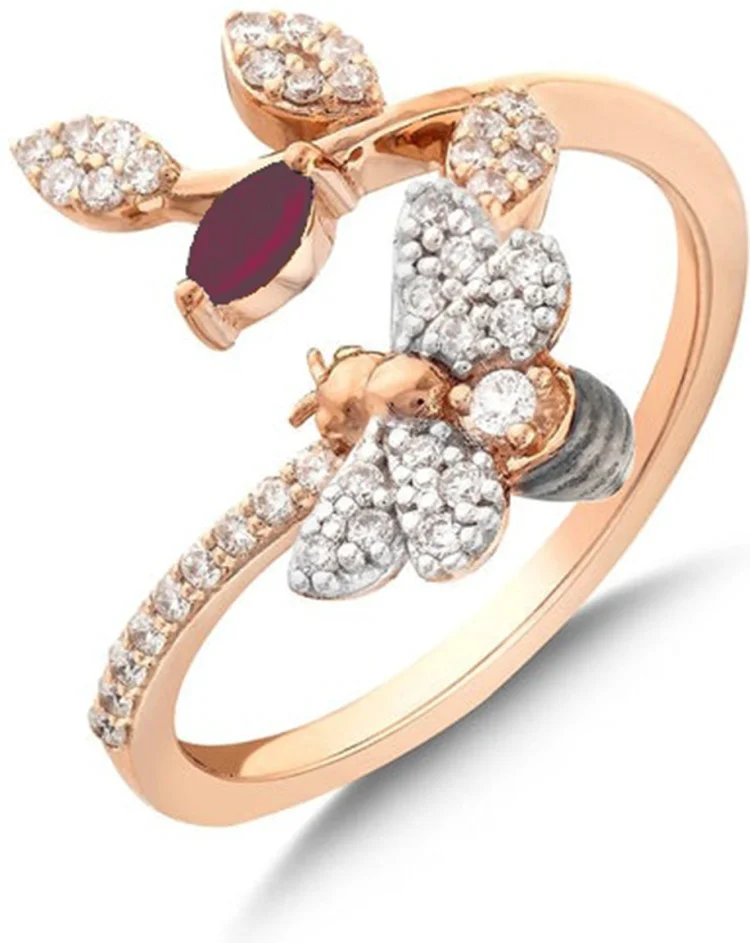 Кольцо Bee Goddess 1384 BG 16р 2,97гр 0,19ct 0,14ct. купить,NaN