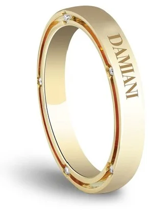 Кольцо Damiani 13175 д 14р 5,10гр 0,07ct.