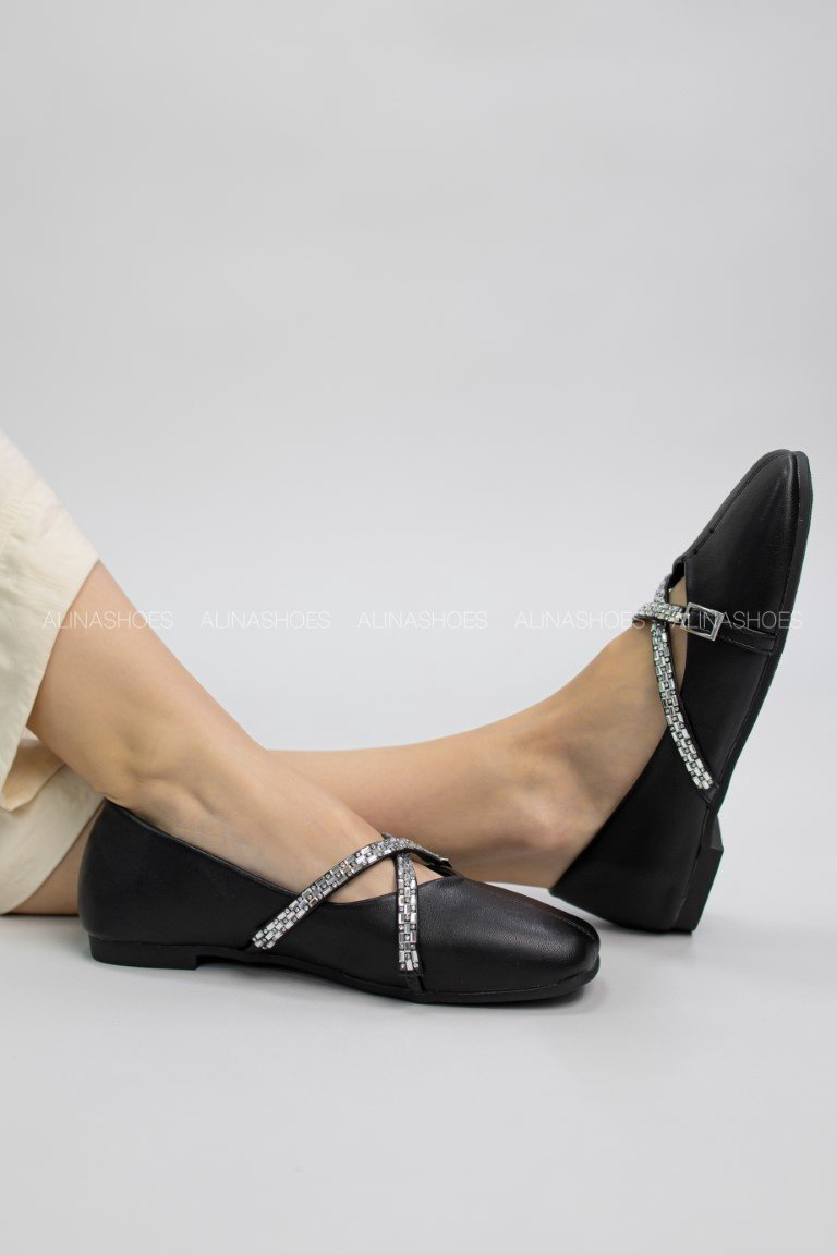 Балетки alinashoes black 38 купить,NaN