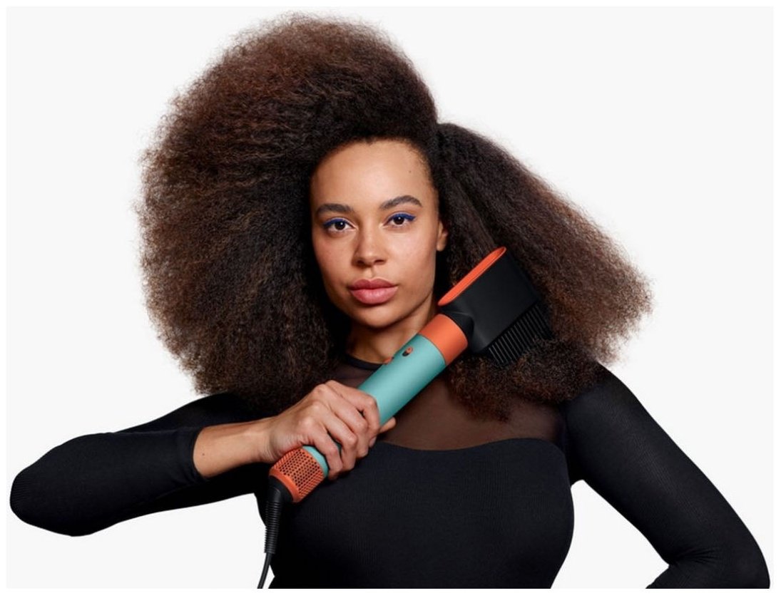 Dyson HS08 long Airwrap Curly Coily стайлер 1300 Вт голубой купить,300000