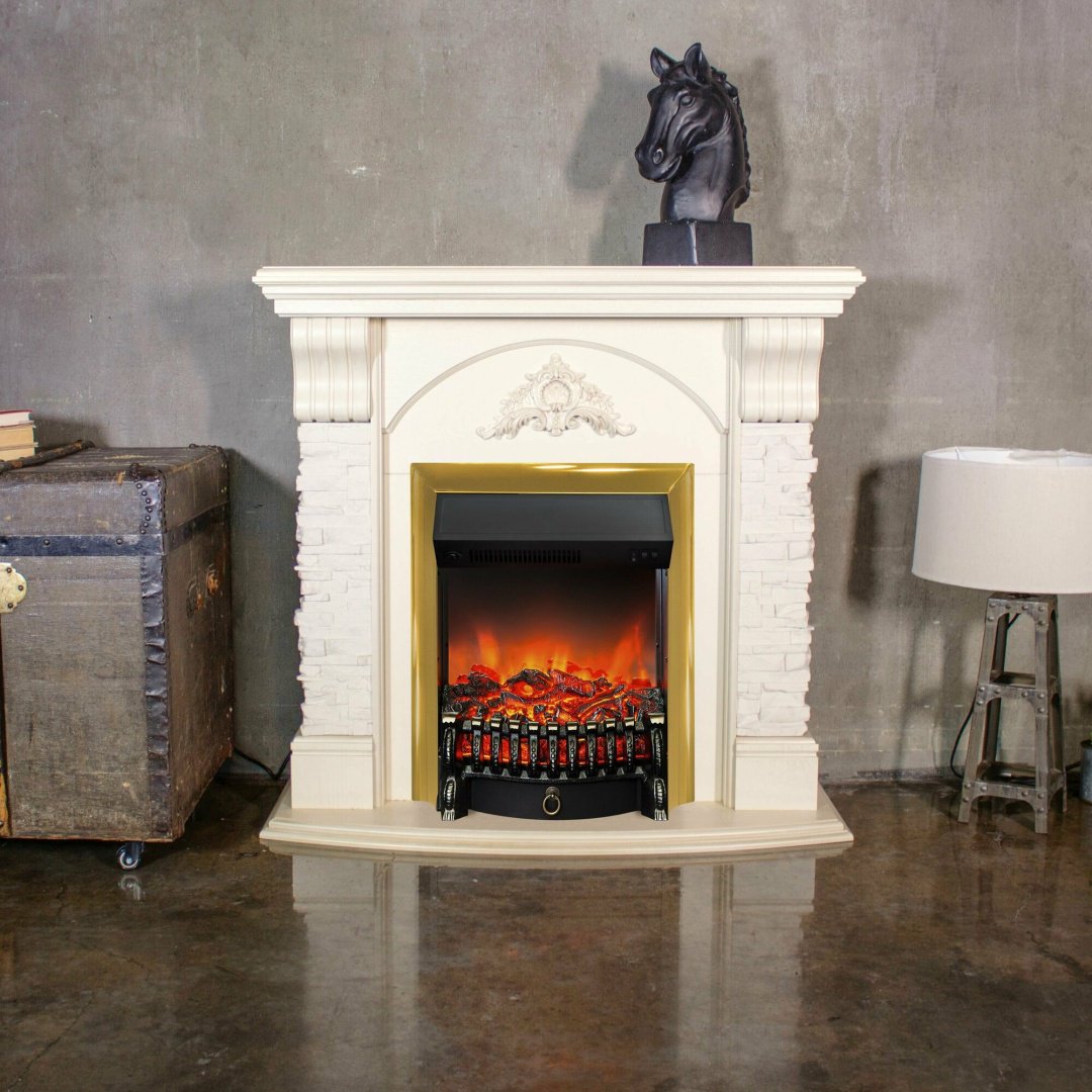 Real Flame фронтальный STD/EUG WT-619G, 975х1020х420 мм купить,505800