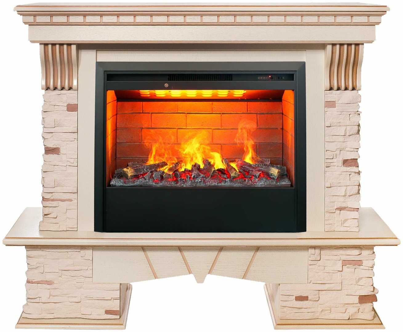 Real Flame фронтальный SORENTO 25'5/26 WT-619B , 1045х1300х435 мм купить,547900