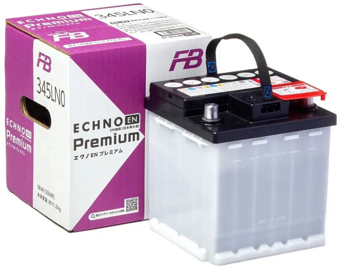 Аккумулятор FURUKAWA 345LN0 FB 38 Ач обратная