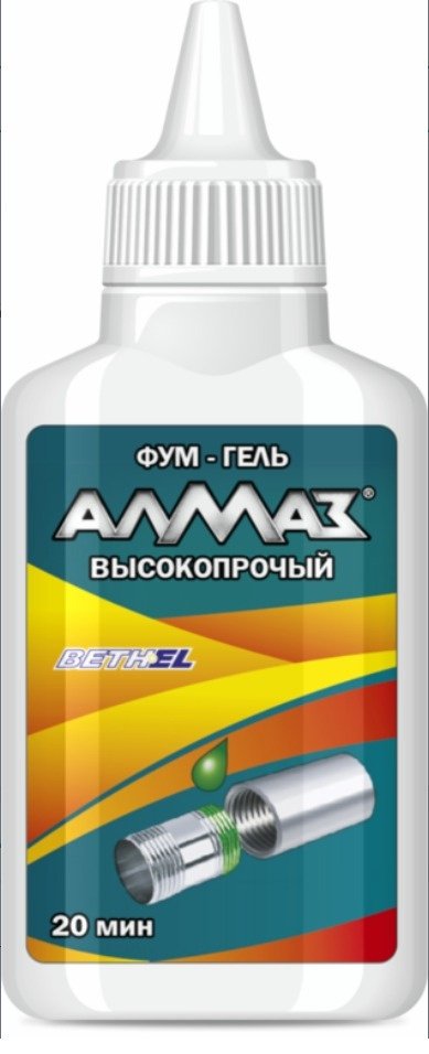 Алмаз анаэробный гель "Алмаз" Высокопрочный 30г