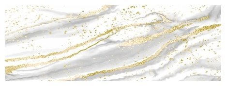 Кухонный фартук STELLA Рецциато, 300x60x0.075 см белый