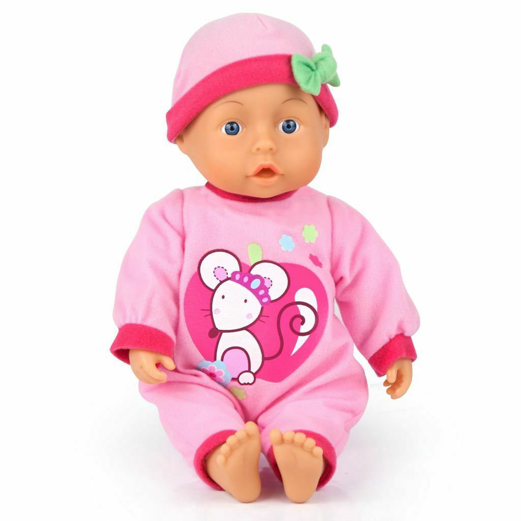 Пупс Bayer Doll Первые звуки малыша 28см купить,NaN