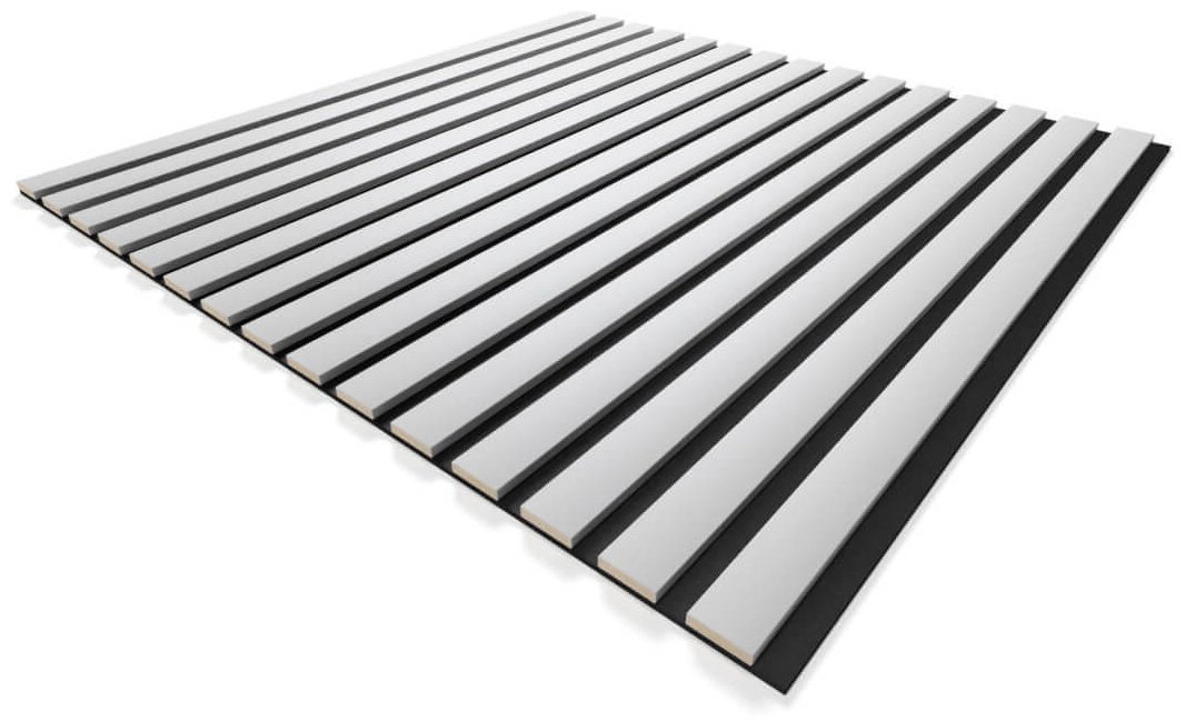 Акустическая реечная панель Comfort Standard для стен МДФ 600х600х9 мм