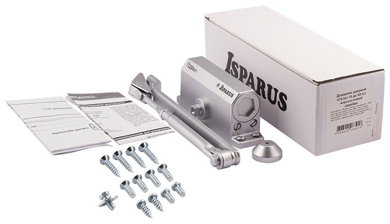 Дверной доводчик НОРА-М 410 ISPARUS, для дверей до 60 кг