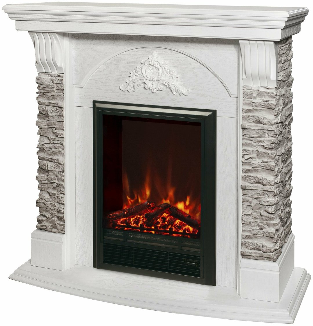 Real Flame фронтальный ATHENA GR STD/EUG/25'5/24 WT-511, 985х1080х400 мм купить,528800
