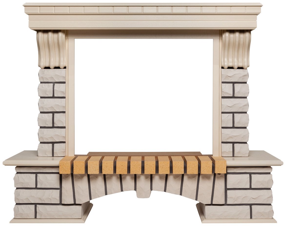 Real Flame фронтальный COUNTRY 26 WT-614, 1090х1340х430 мм
