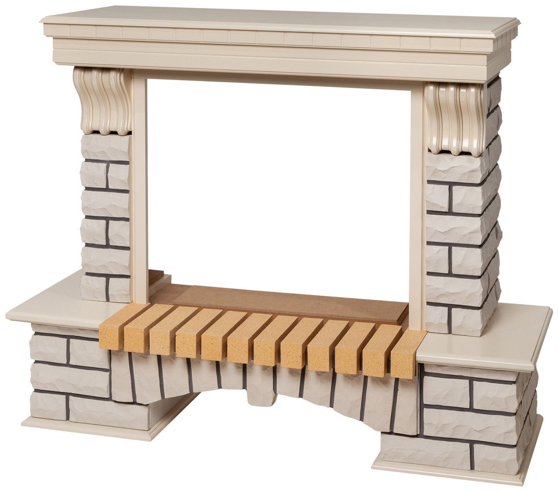 Real Flame фронтальный COUNTRY 26 WT-614, 1090х1340х430 мм