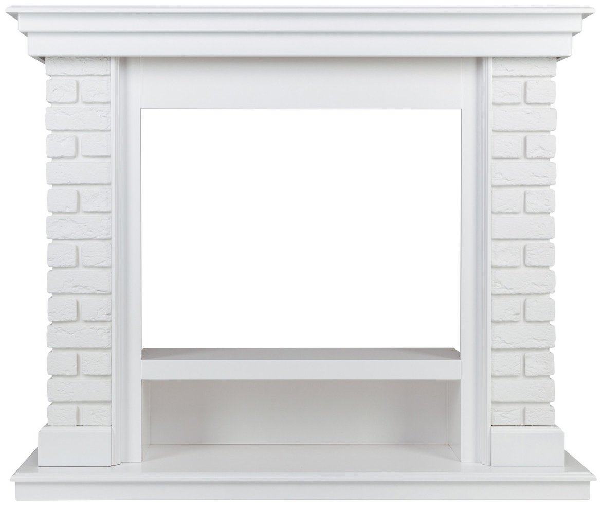 Real Flame фронтальный BRIXTON 25'5 WT-P511, 970х1150х320 мм