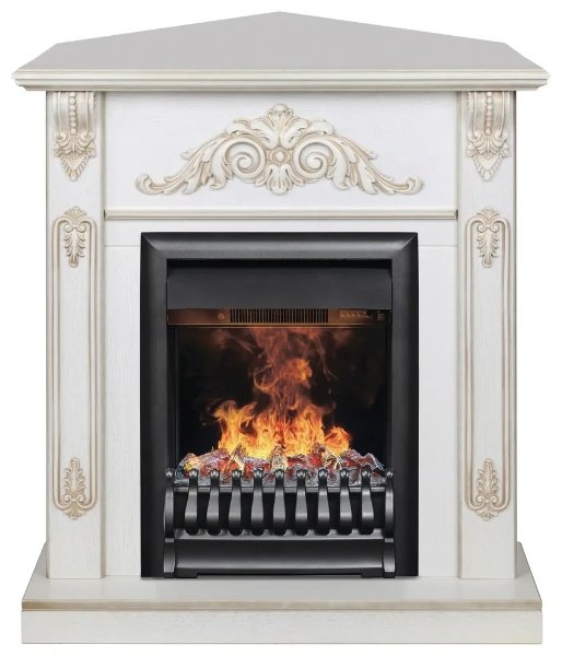 Real Flame угловой ANITA CORNER STD/EUG WT-559G, 980х900х603 мм